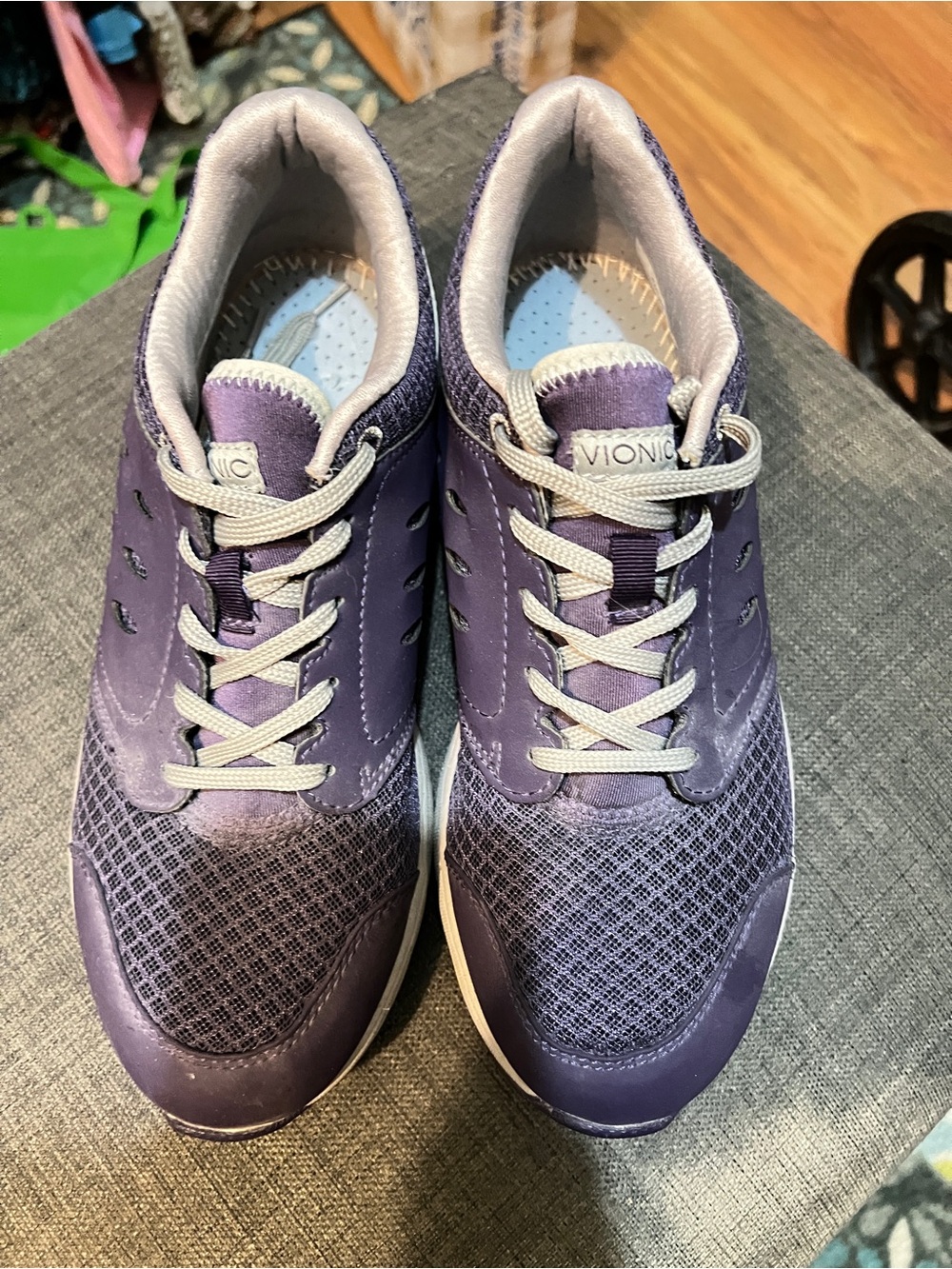 Vionic Lavender Athletic Lace-Up Sneakers